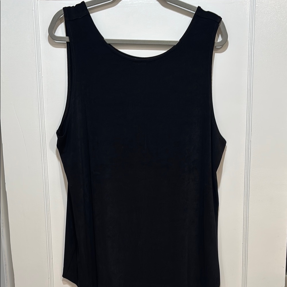 Chico's Black Sleeveless Tank Top